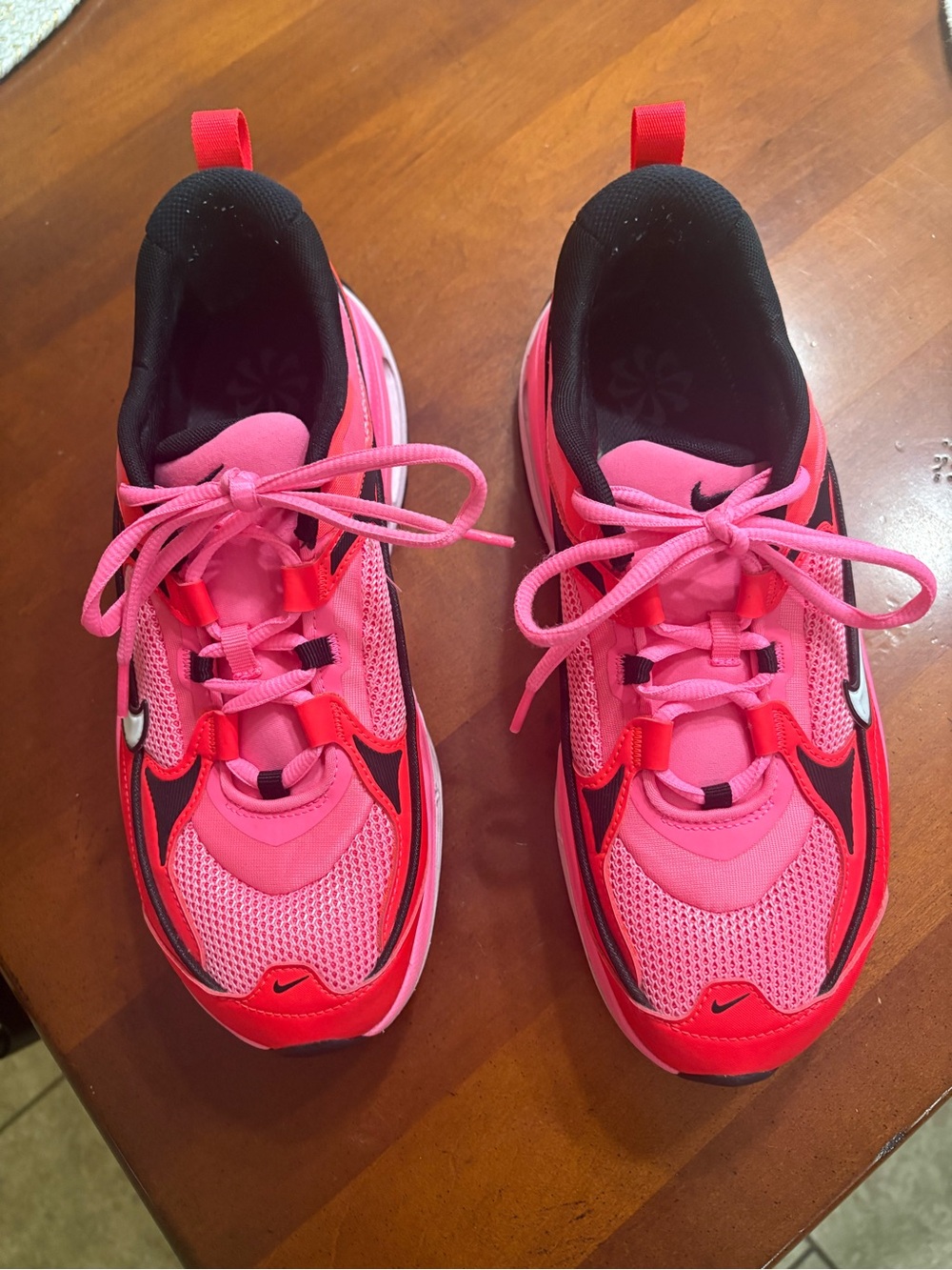 Nike Pink and Black Women’s Air Max Athletic Sneakers